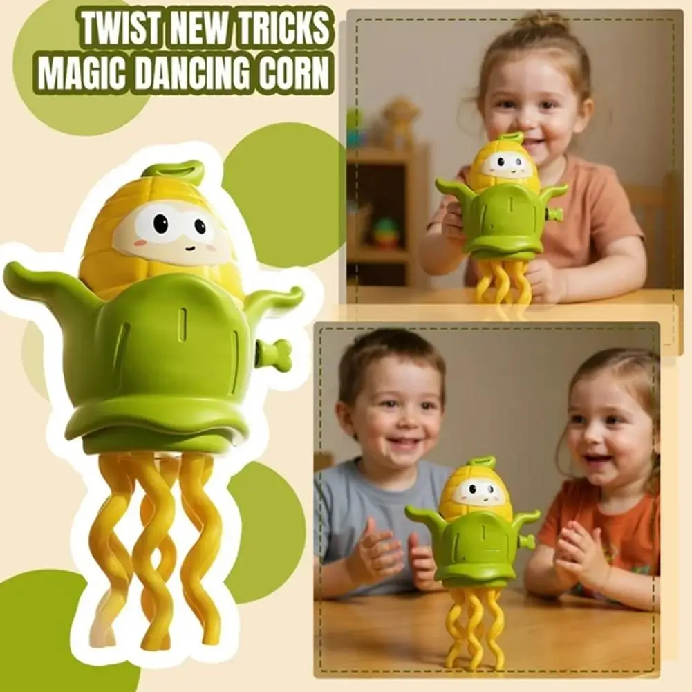 Twisting Octopus Plastic Dancing Corn Clockwork Toys Interactive Funny Toddler Electronic Pet Moving Toys