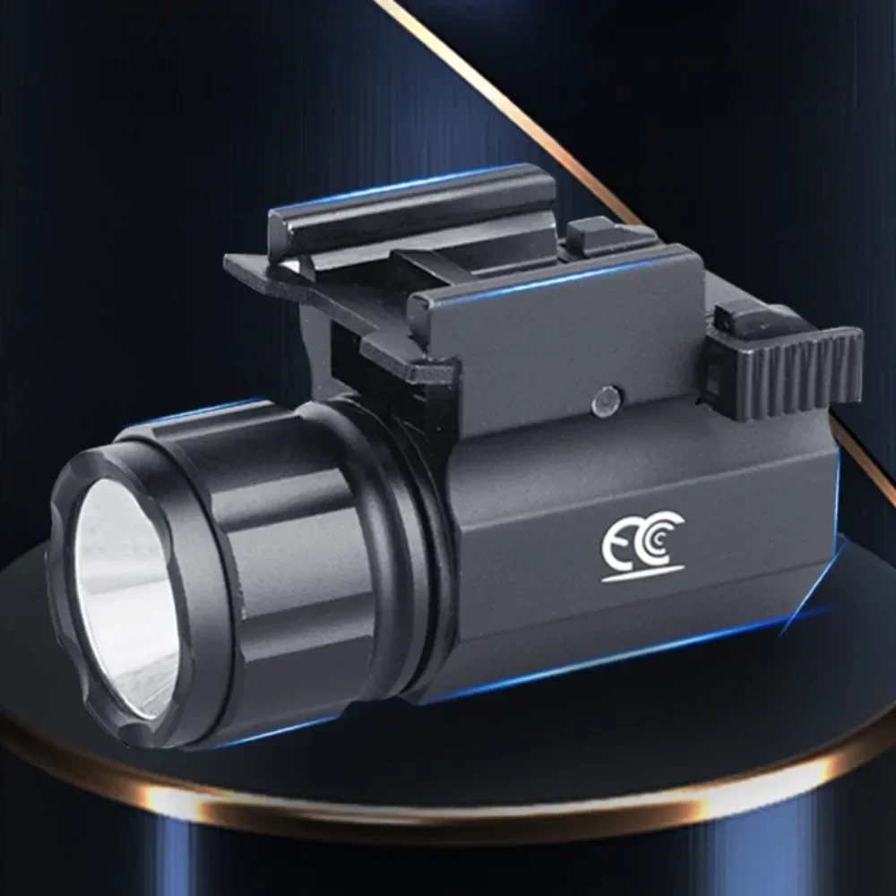 Mini lampe LED Portable R5, pistolet stroboscopique à dégagement rapide, lampe de poche pour la chasse en plein air, le tir, adapté au Rail de 20mm