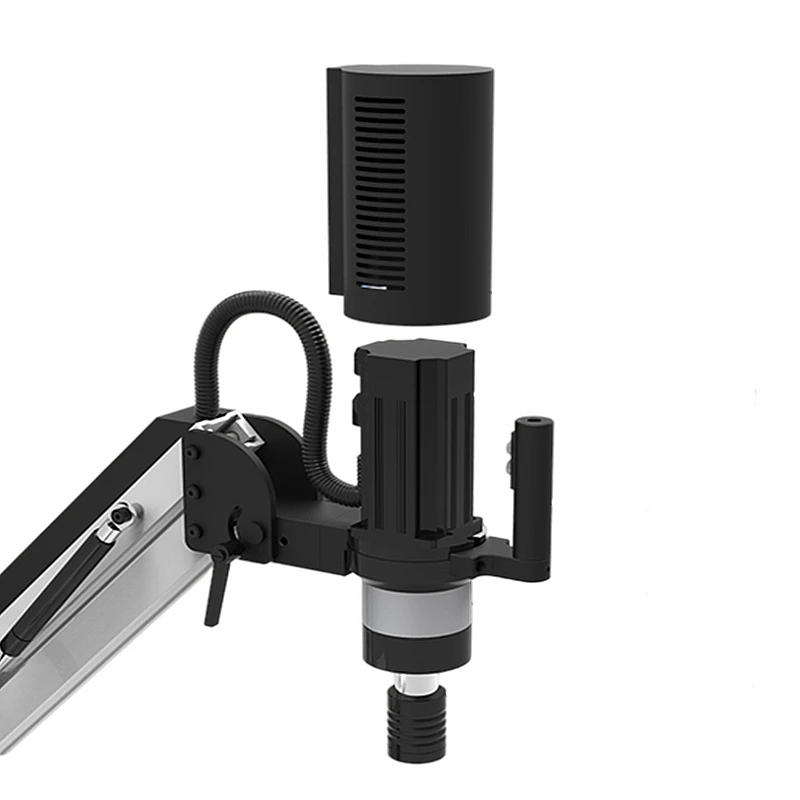CNC Electric Tapping Machine - Universal Vertical Tapper (M3-M20) with Tapping Arm and 220V Threading Tool