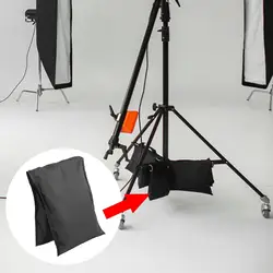 Photography Sandbag Studio Video Sand Bag for Photo Studio Video Light Stand Professional Accessory ,Black Portable Durable