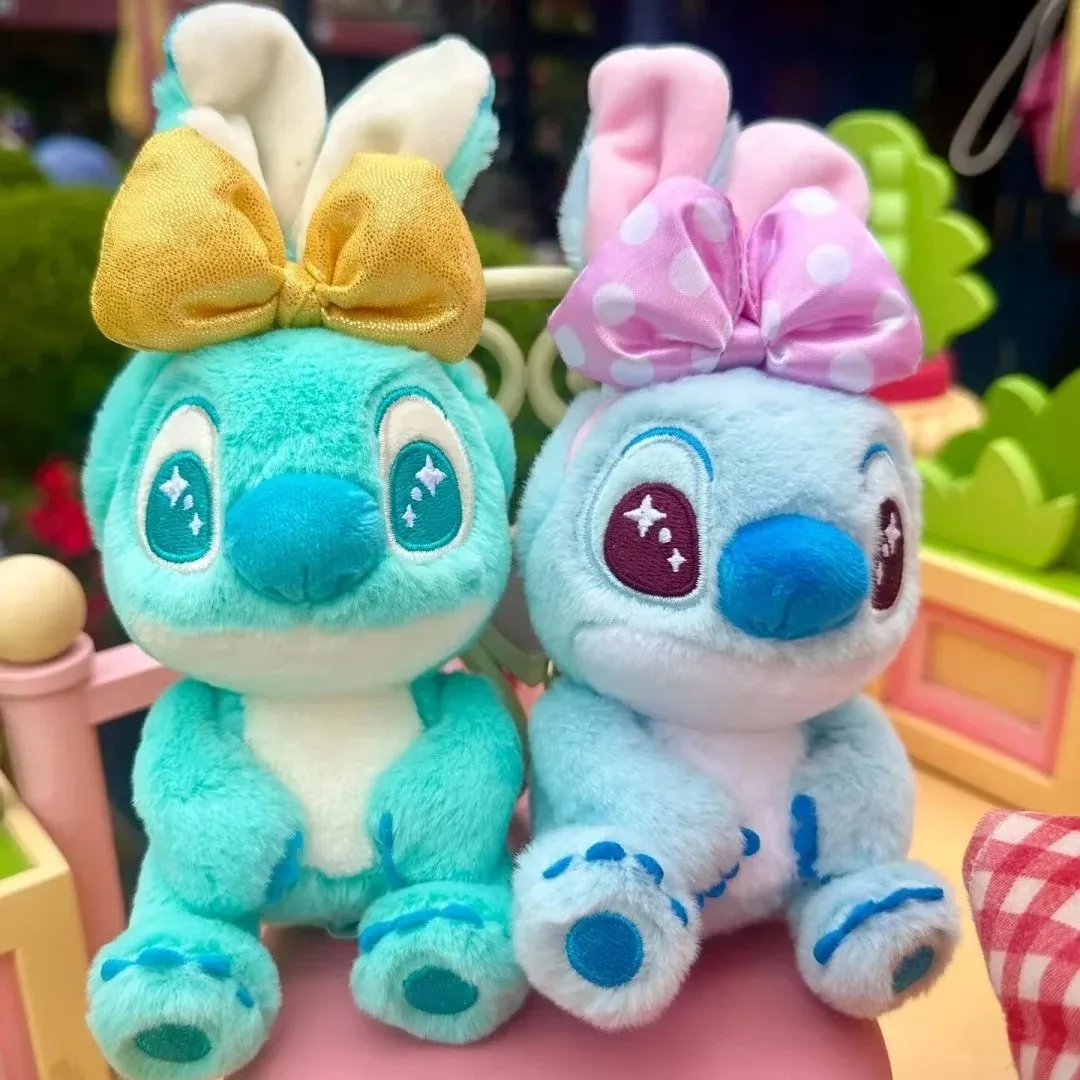 새로운 뜨거운 장난감 캔디 스티치 시리즈 블라인드 박스 Cosbi 키 체인 컬렉션 데스크탑 장식 트렌드 귀여운 인형 선물