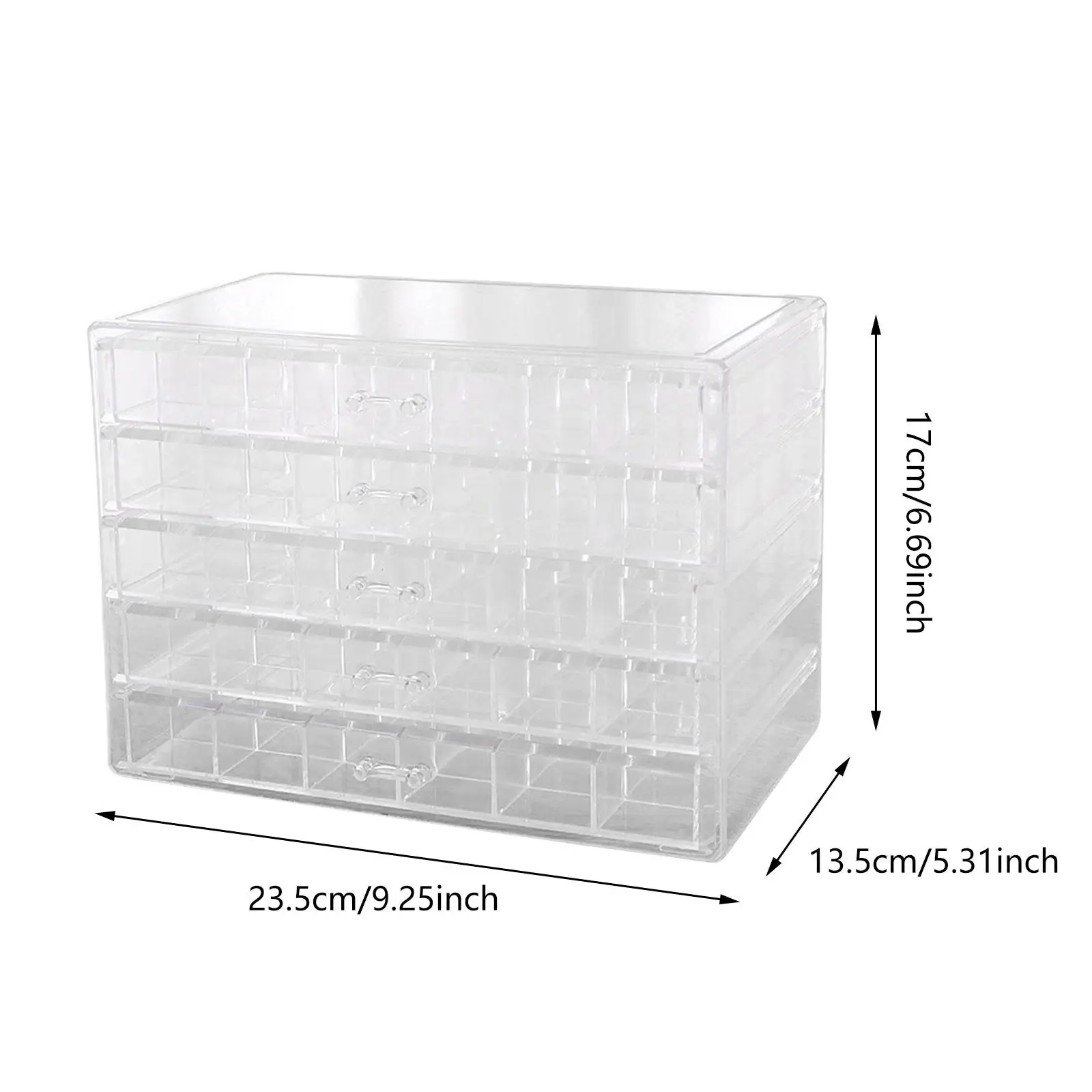 Earring Necklaces Storage Box Multipurpose Jewelry Display Stand Jewelry Storage Box False Nail Storage Case Jewelry Organizer