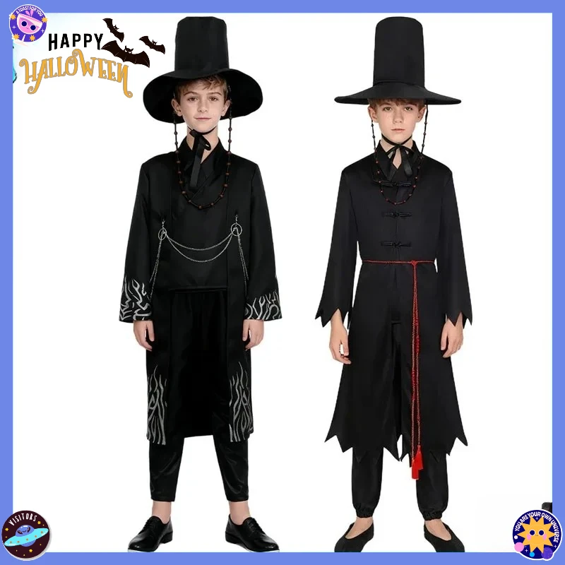 مجموعة K-POP Boys Jinu Movie Saja التأثيرية - دعائم لعب الأدوار والزي التنكري لحفلات الهالوين والمعرض الهزلي