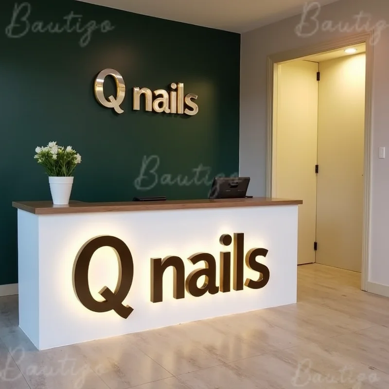 Custom 3D Illuminated LED Letters Sign For Business Storefront Outdoor Waterproof Backlit Light Up Signage