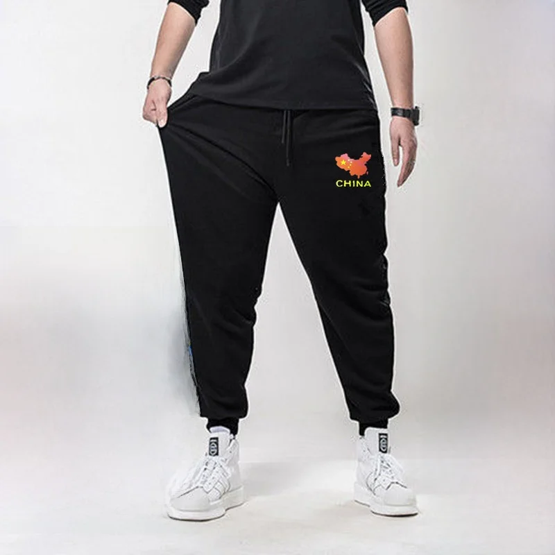 

plus Size Men's Camouflage Work Pants Loose Fit Construction Site Auto Repairing Bla Workwear Trousers High Elastici Poly...