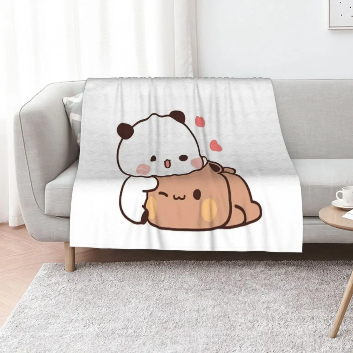 

bubu dudu Throw Blanket Warm Napping Blanket for Office Couch Bed