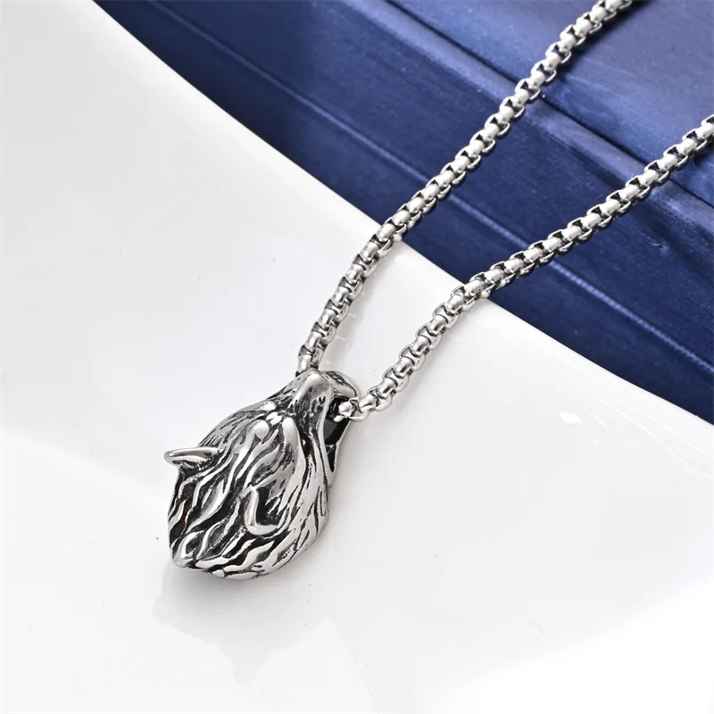 جديد اليونانية القديمة عملة العذراء القديمة العصرية الفولاذ المقاوم للصدأ قلادة قلادة بالجملة