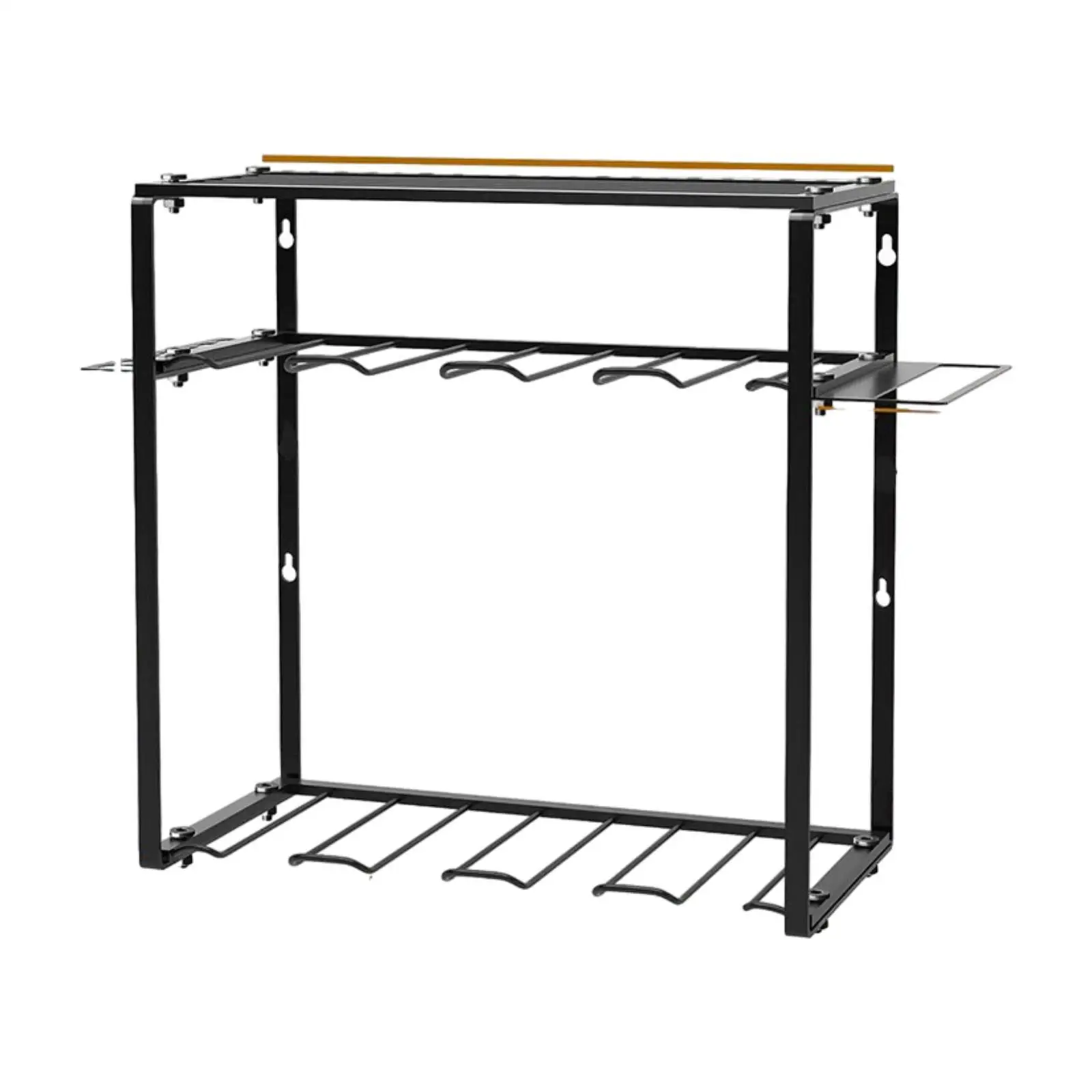 Power Tool Organizer Workshop Wall Mount Utility Rack Cordless Drill Hanger Shelf for Drills Screwdriver Hammers Wrench Spanners
