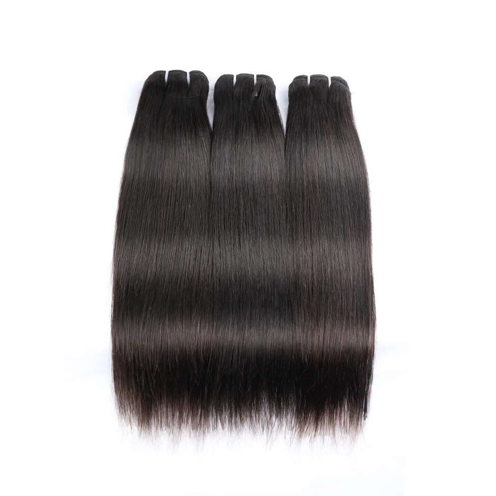 Bliss Natural Color Bundles Cheap Straight Human Hair 3 Bundles Malaysian Unprocessed Virgin 100% Human Hair Weave Extensions