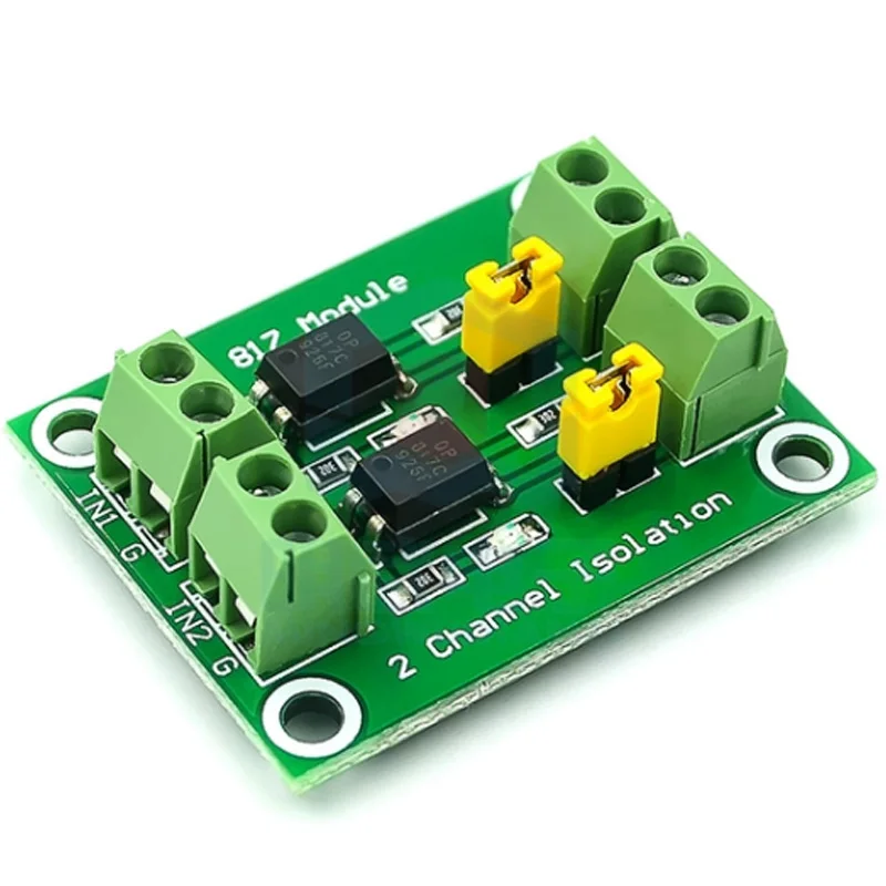 817 Optocoupler 2/4/8 way voltage isolation board Voltage control adapter module Driver Optical isolation module