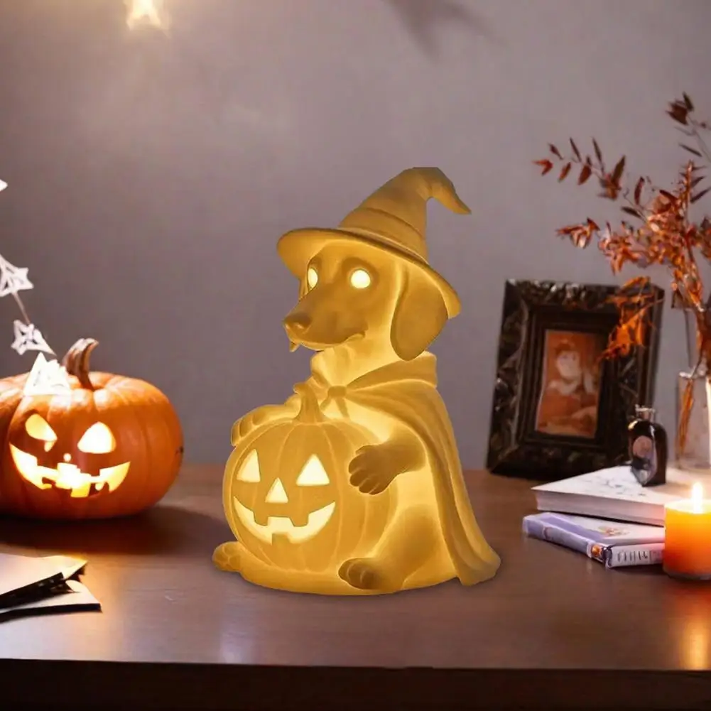 Decoration Light Halloween Dachshund Ghost Lamp Set Led Puppy Night Lights for Dog Lovers Spooky for Halloween for Bedroom - Image 4