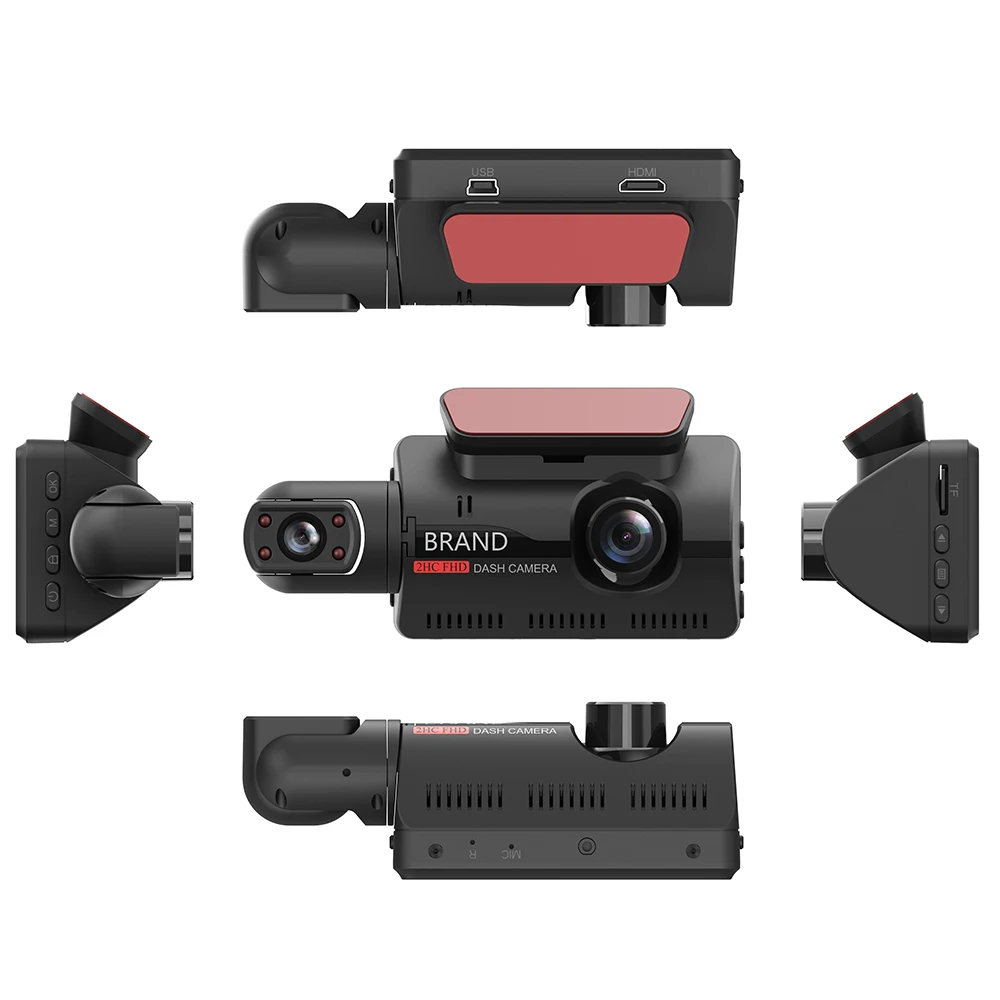 LaBu official-website Whole Sell Car Dash Camera Full HD Car Black Box Camera Dual Lens Dash Cam with WIFI Function Dash cam