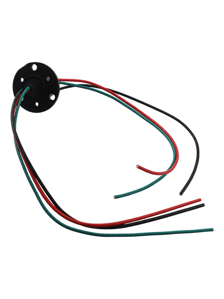 Wind for turbine Slip Ring 3 Wire 90 Amp Total Current 30 Amp Per Conductor with 3 Mounting Holes and Electrical Connections
