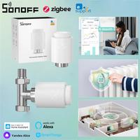 SONOFF TRV Zigbee Thermostatic Radiator Valve Smart Home Temperature Control TRVZB Alexa Google Assisant Smartthings Ewelink