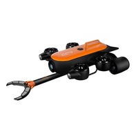 Camera Drone Search Rescue Salvage Submarine Robot  Can Dive 150 Meters Underwater