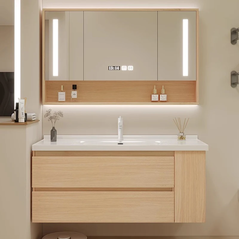 

Closed Storage Toilet Cabinet Floor Bathroom Mirrors Towel Medicine Wall Pharmacy Double Washbasin Sinks Sink Base Furniture Wc