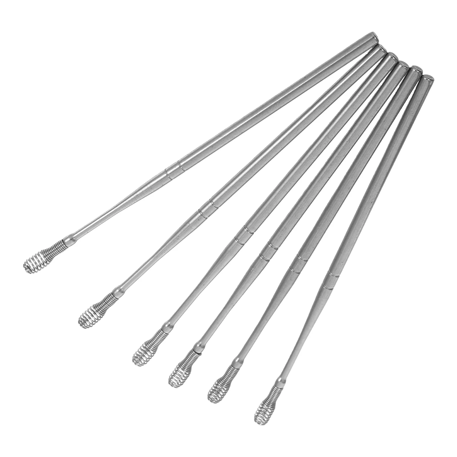 

6 Pcs Rotating Ear Picking Spoon Picks Cleaning Tools Cleaners Wax Remover Removal