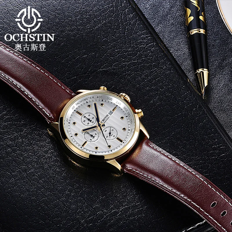 ochstin-avenger-chronograph-series-multifunctional-quartz-movement-watches-man-cowhide-strap-waterproof-nylon-strap-wristwatch