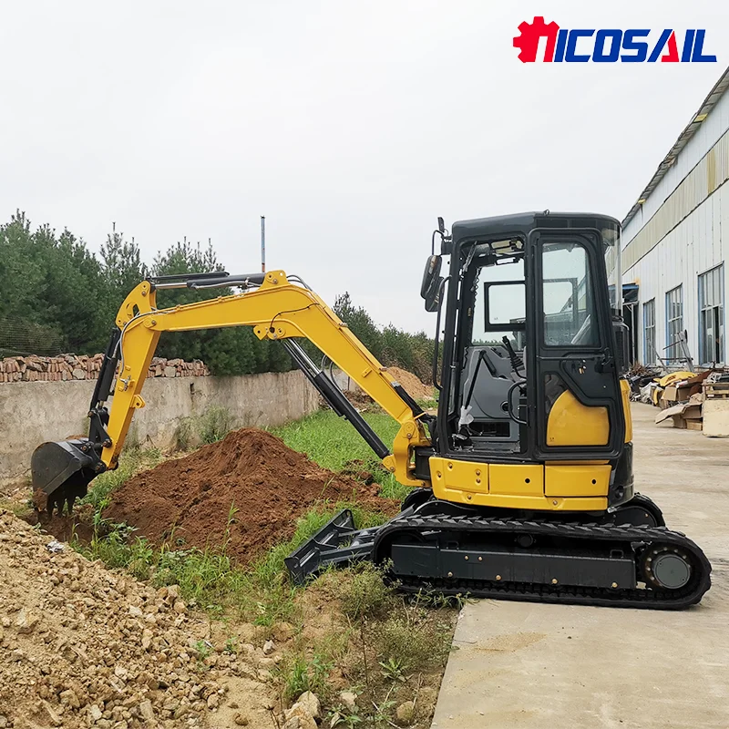 أسعار حفارة صغيرة CE Euro محرك ديزل باجر 3.5 طن 1.5 طن 2 طن 3 طن حفارة صغيرة متعددة الوظائف