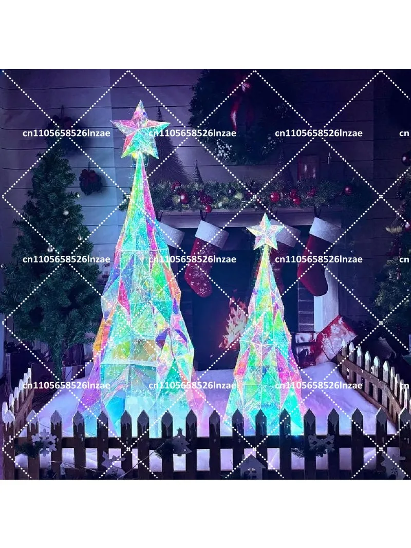 Color Changing LED Christmas Tree Lights for Holiday Party Mall Window Display Decoration