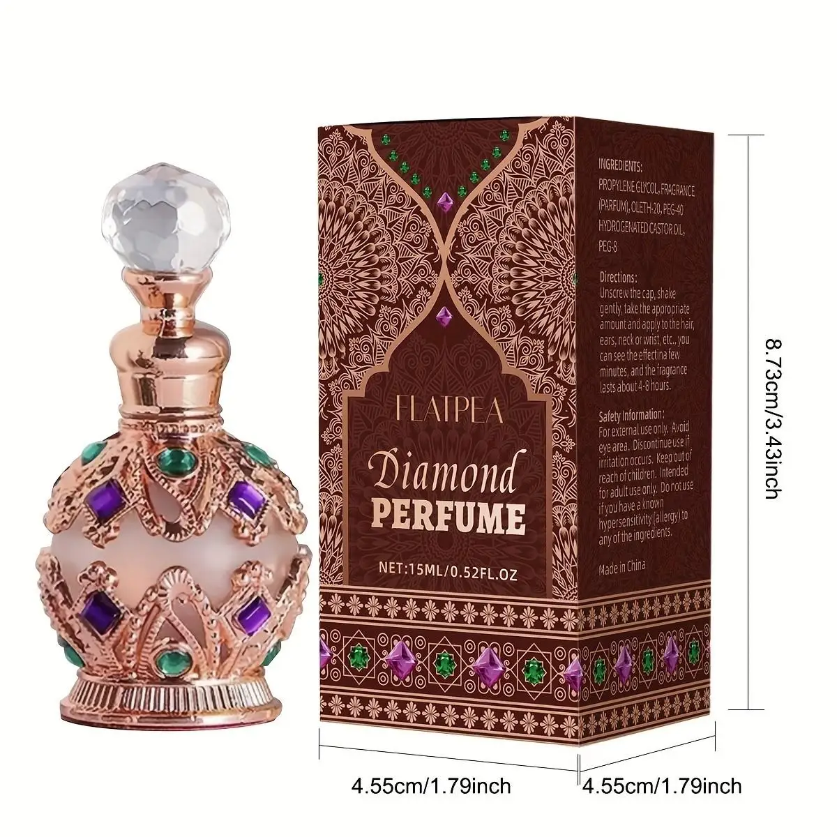 10ml Coconut Vanilla Elegant Fragrance Oil - WomenAlcohol-Free Eau De Parfum, 10ML Long-Lasting FreshScent, Oriental Fruity & Fl