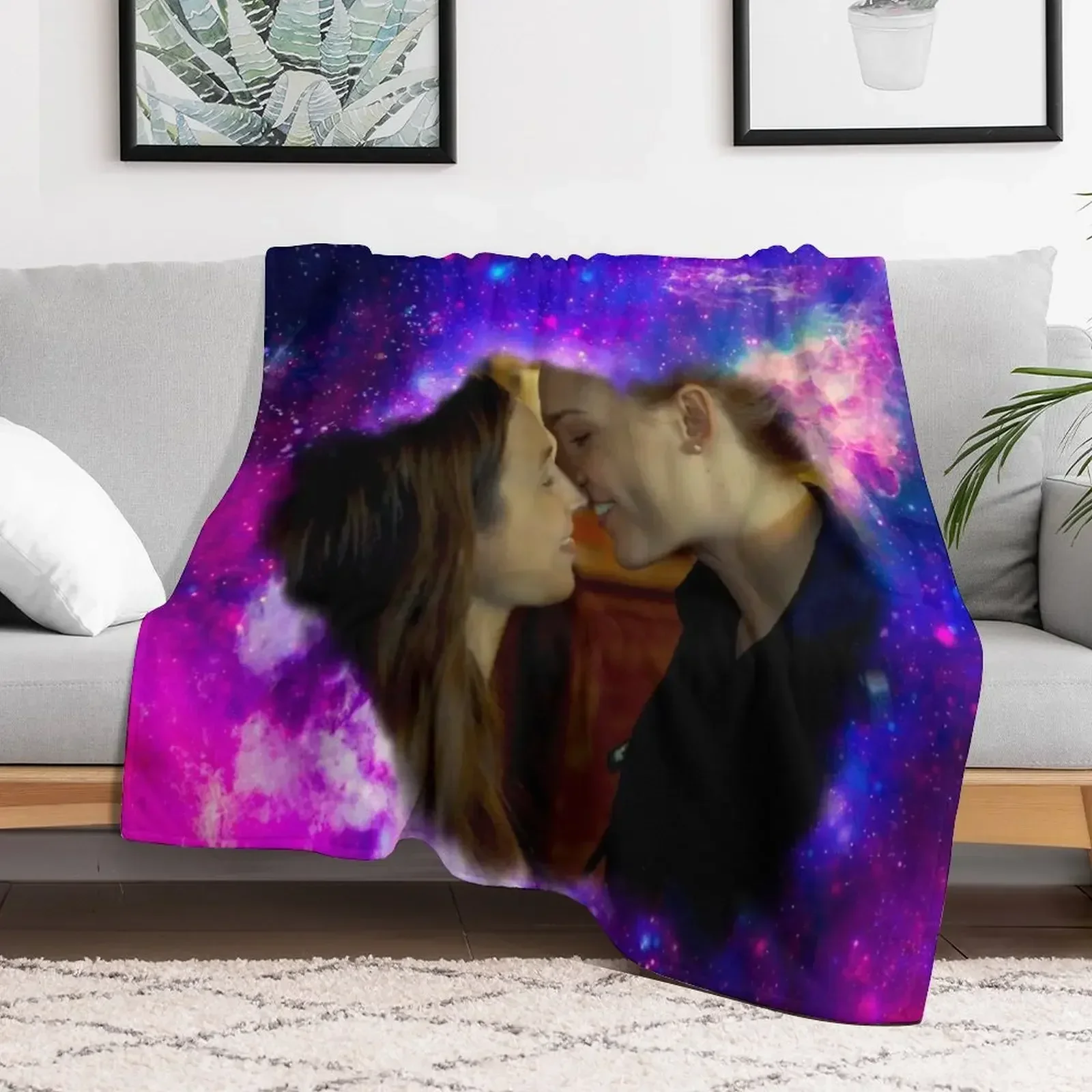 Waverly & Nicole (Wayhaught) Throw Blanket Designers Luxury Designer Hairy Beautifuls Blankets