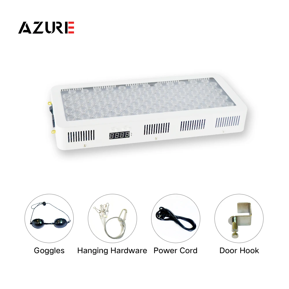 Latest Design 500W 630nm 660nm 810nm 830nm 850nm Skin Rejuvenation Red Light Panel Led Light Therapy