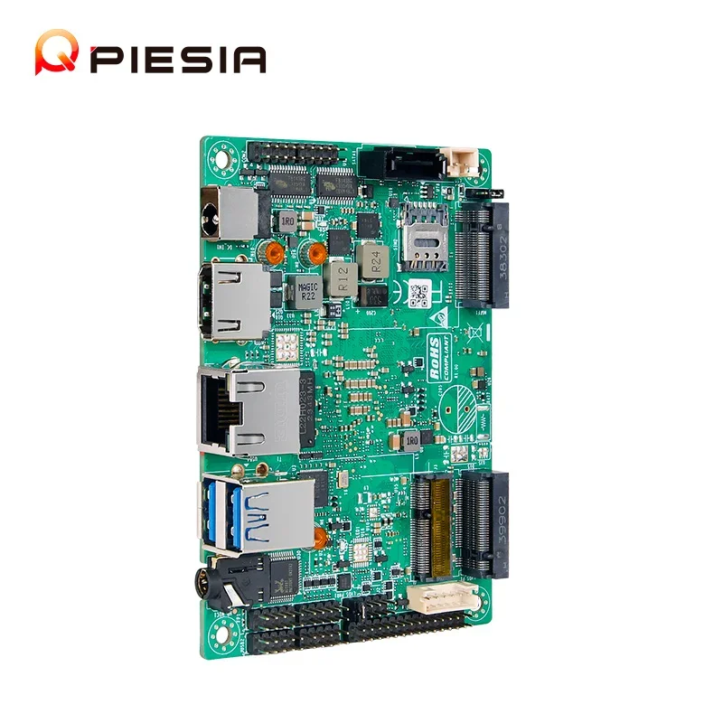 Piesia-Carte mère Pico Itx, carte mère PC industrielle intégrée, 12e Alder Lake-N, N100, N305, DDR5, 2 * Com, Linux X86, 2.5 pouces