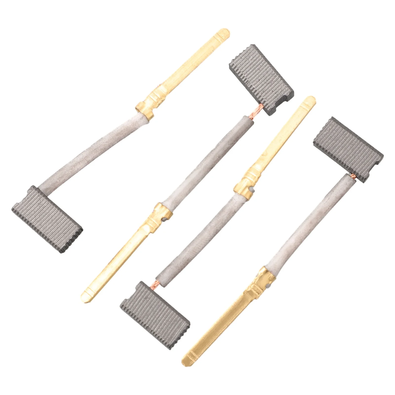 4 unidades 44586111 44586125   Escovas de carbono compatíveis com rebarbadora DW400 Confirme compatibilidade antes da compra