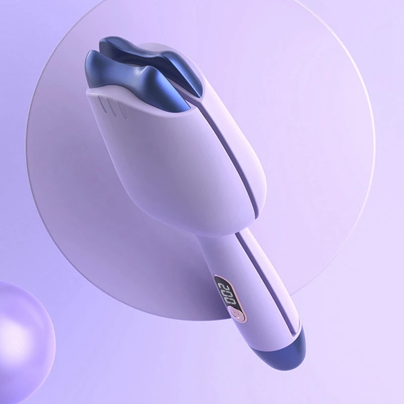 Automatic Electric Hair Curler 32Mm Egg Curling Iron Water Ripple Styling Tools Lazy Man With Hair Curler US Plug