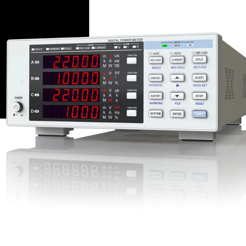 

Broadband 15-5kHz IDI3102LP Single Phase AC/DC Power Tester 600V20A Digital Power Meter Power Analyzer