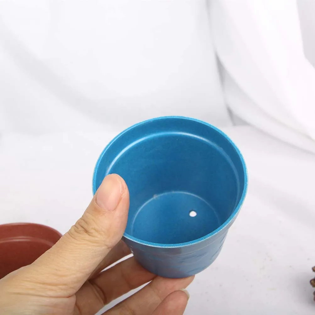 

24 шт. маленькие горшки для растений, мини-цветочный горшок, орнамент, кашпо, посадка суккулентов