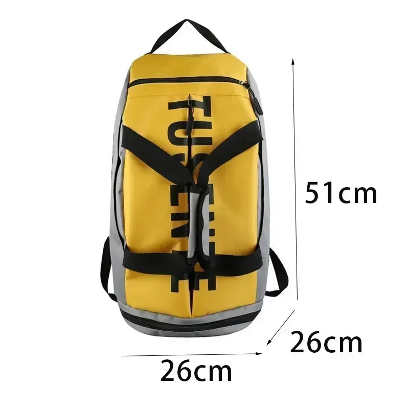 Sport Gym Bag Women Fitness Backpack Large Capacity Waterproof Multi-Functional Shoes Warehouse Travel Pack Sports Shoulder Bags