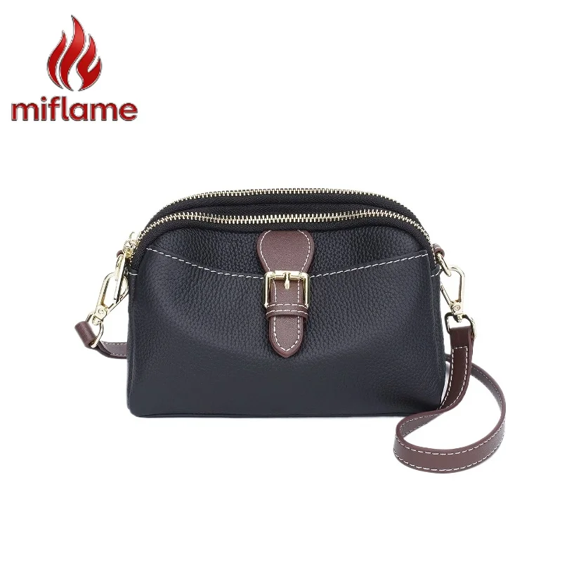 

Женская сумка через плечо из натуральной кожи, винтажный дизайнерский стиль, минималистичная квадратная сумочка для женщин, для шопинга, работы, свиданий