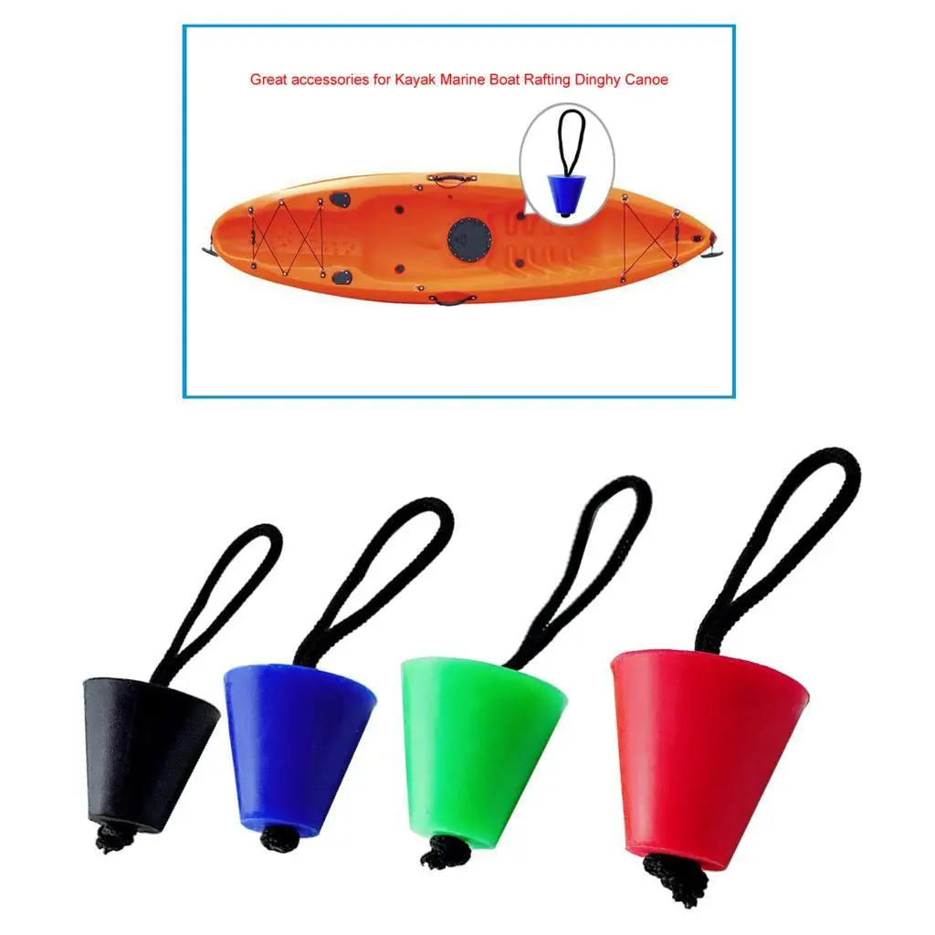 

Silicone Kayak Scupper Plug Universal Cone for Boat Canoe Drain Plug