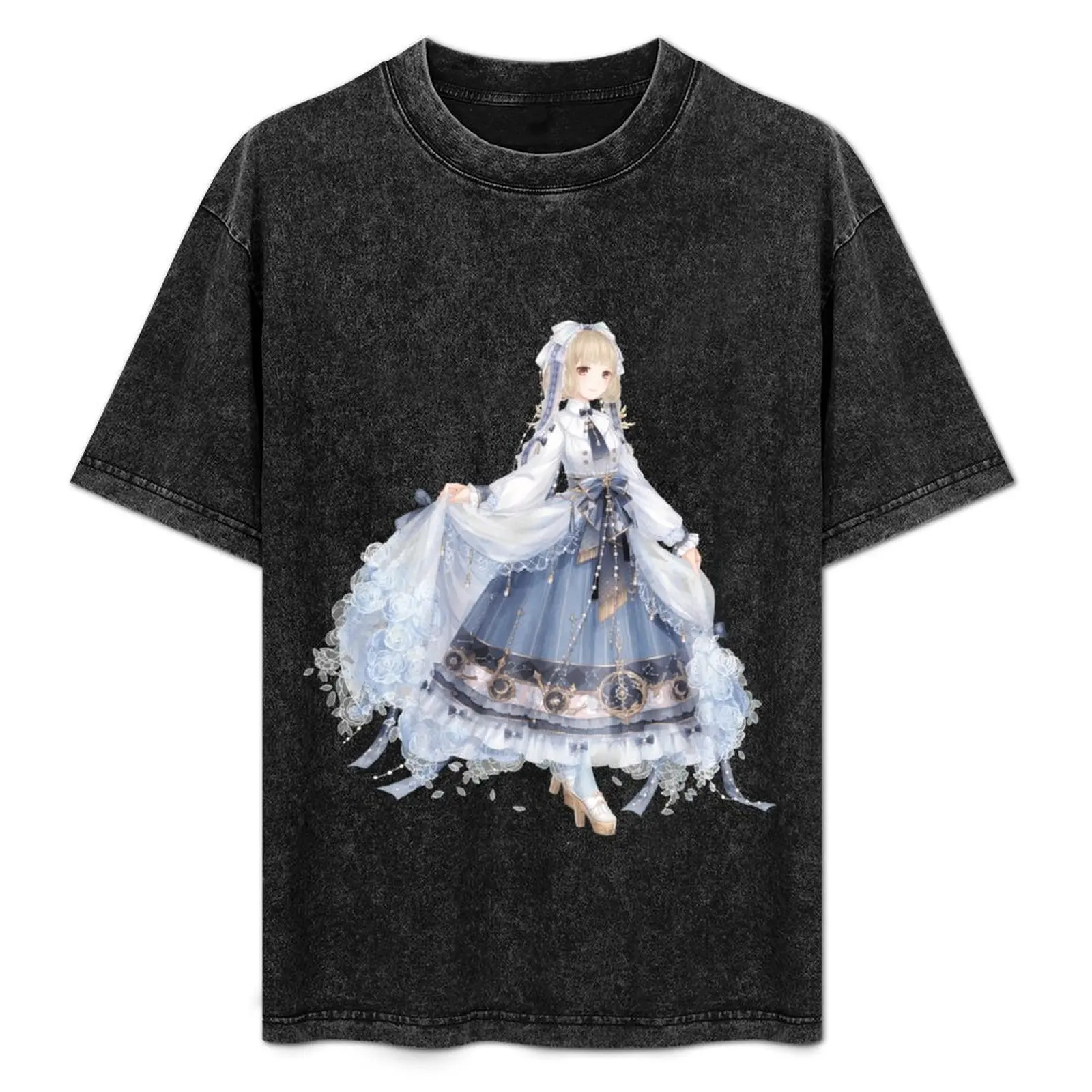 Starlight Serenade love nikki bottomless T-Shirt cotton graphic tees vintage graphic tee t shirt men