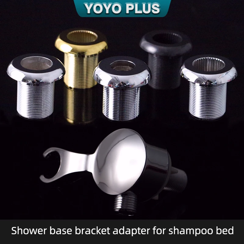 

Shampoo Bed Shower Seat Plastic Seat Bracket ABS Material Adapter Base Accessories Barber Shop Special
