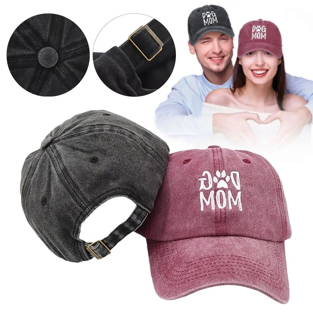 

Fashion Adjustable MOM Embroidery Baseball Caps Hiphop Visors Baseball Hats Vintage Outdoor Sports Sunscreen Hats Men Women