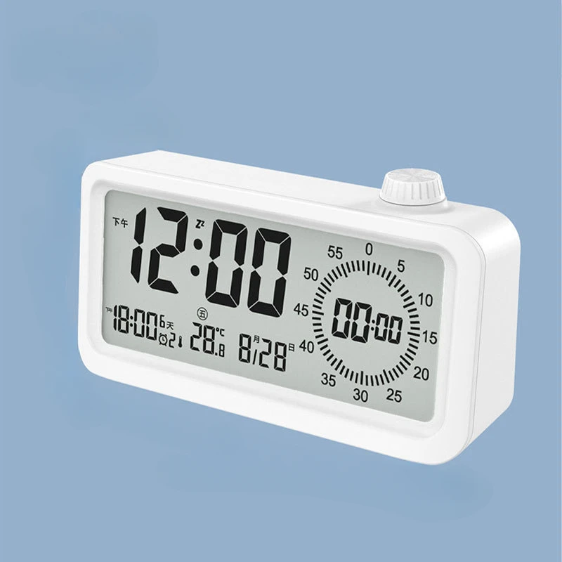 Wireless Visual Timer for Kids Adults 60-Minutes Usb Rechargeable Countdown Timer LCD Screen Time Management Alarm Clock