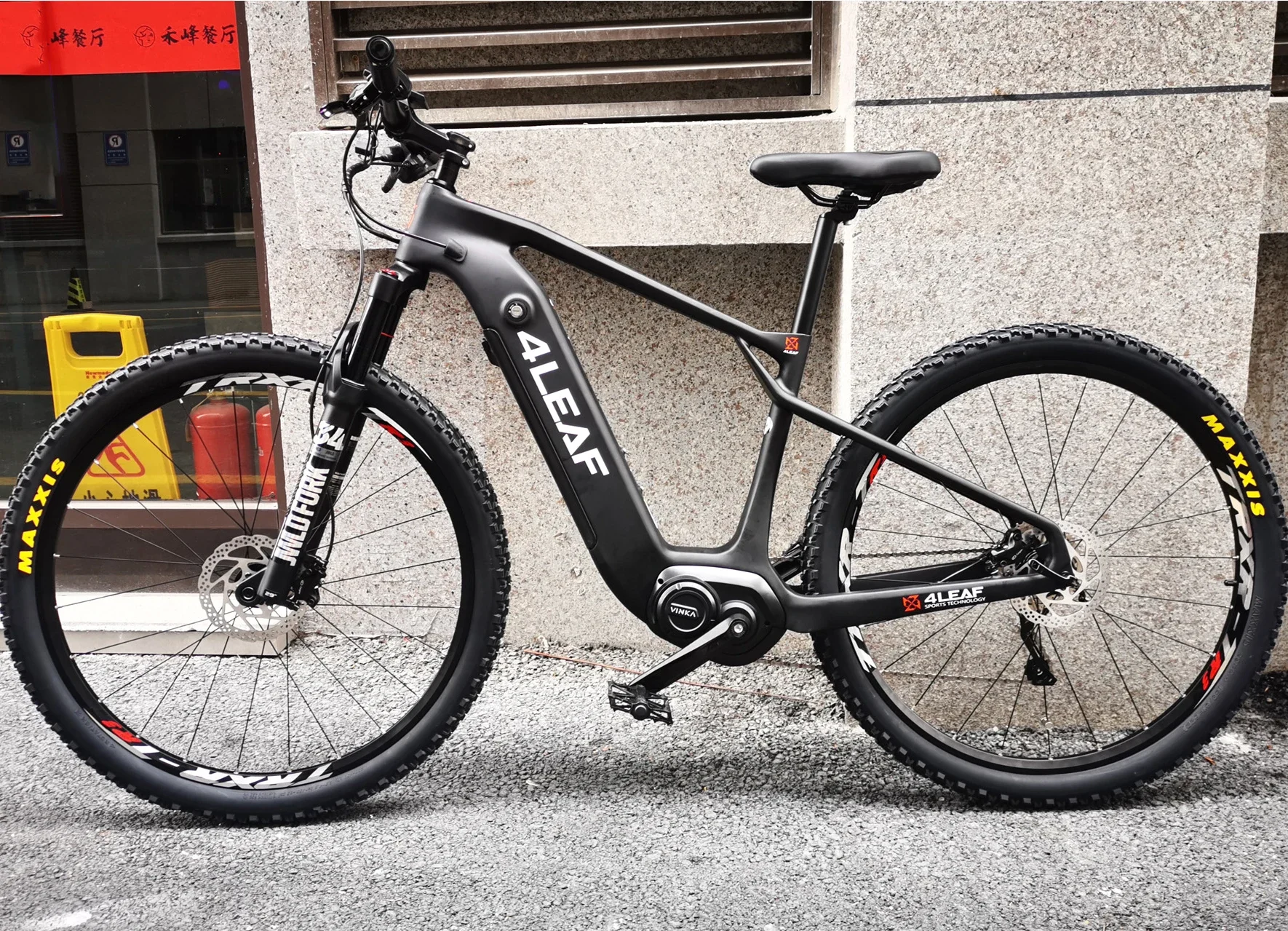 Electric Bike Parts Electric Carbon Fiber 29 Inch 350 Watt Snow Bike Frame Set