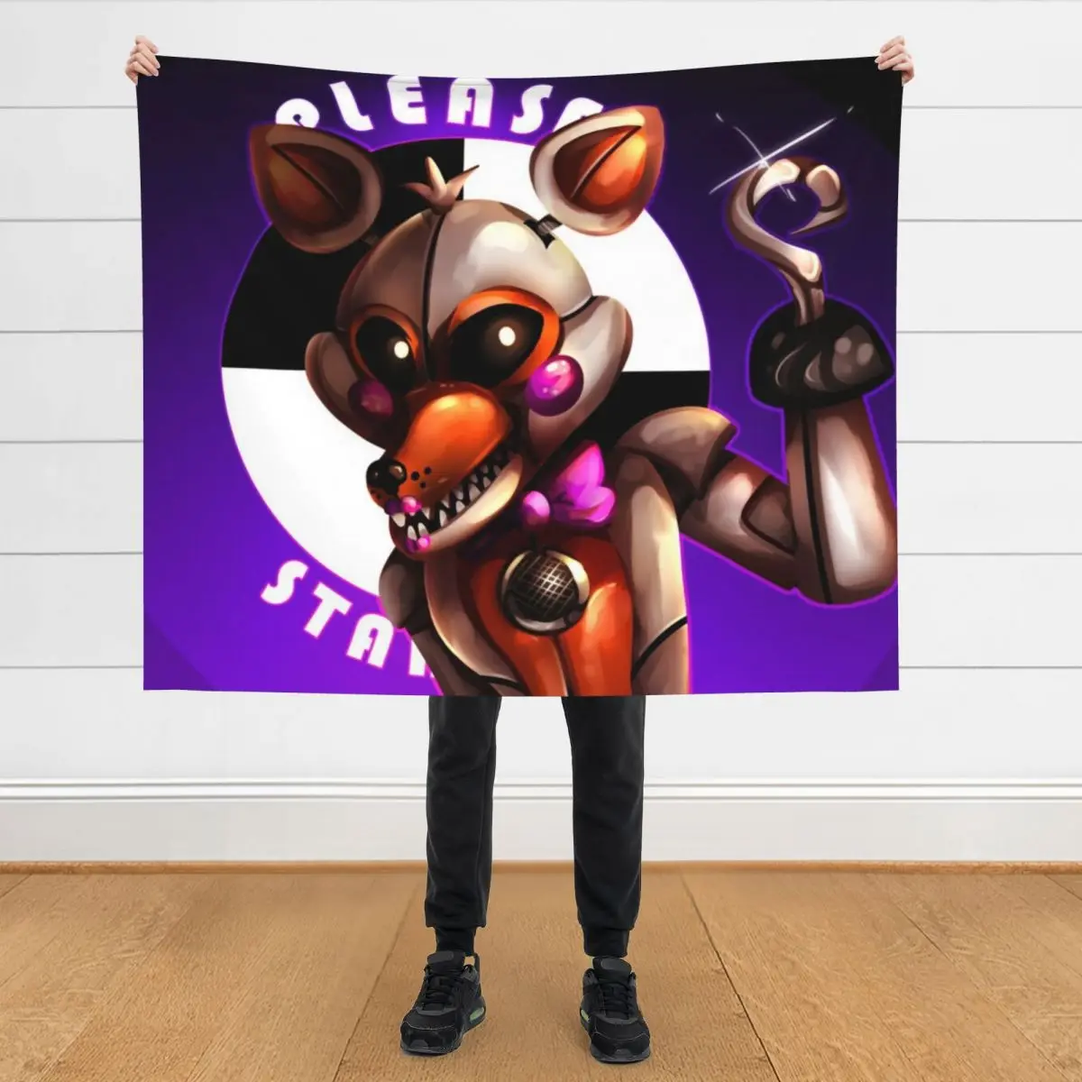 

Lolbit ~ Throw Blanket Comforter Furrys Sofa Quilt Plaid Blankets