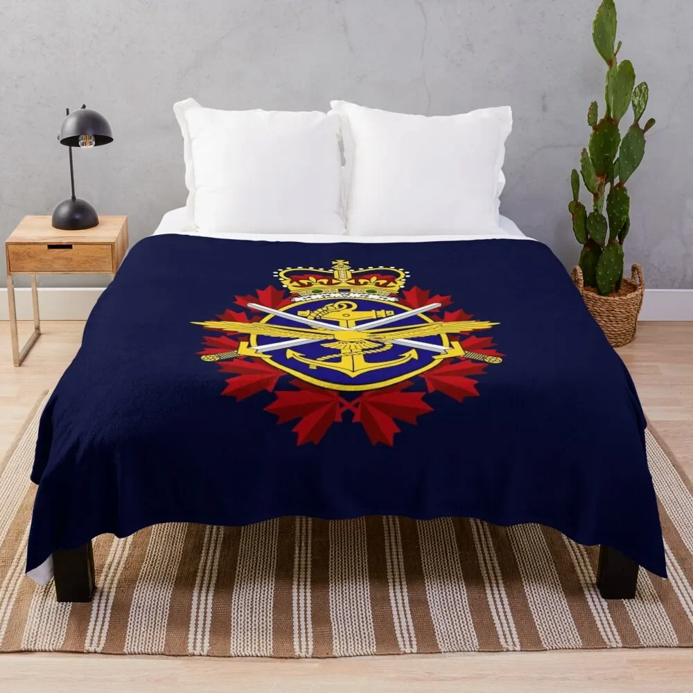 

The Canadian Forces, Canadian Army Throw Blanket Decorative Beds Furry Bed covers christmas gifts Blankets