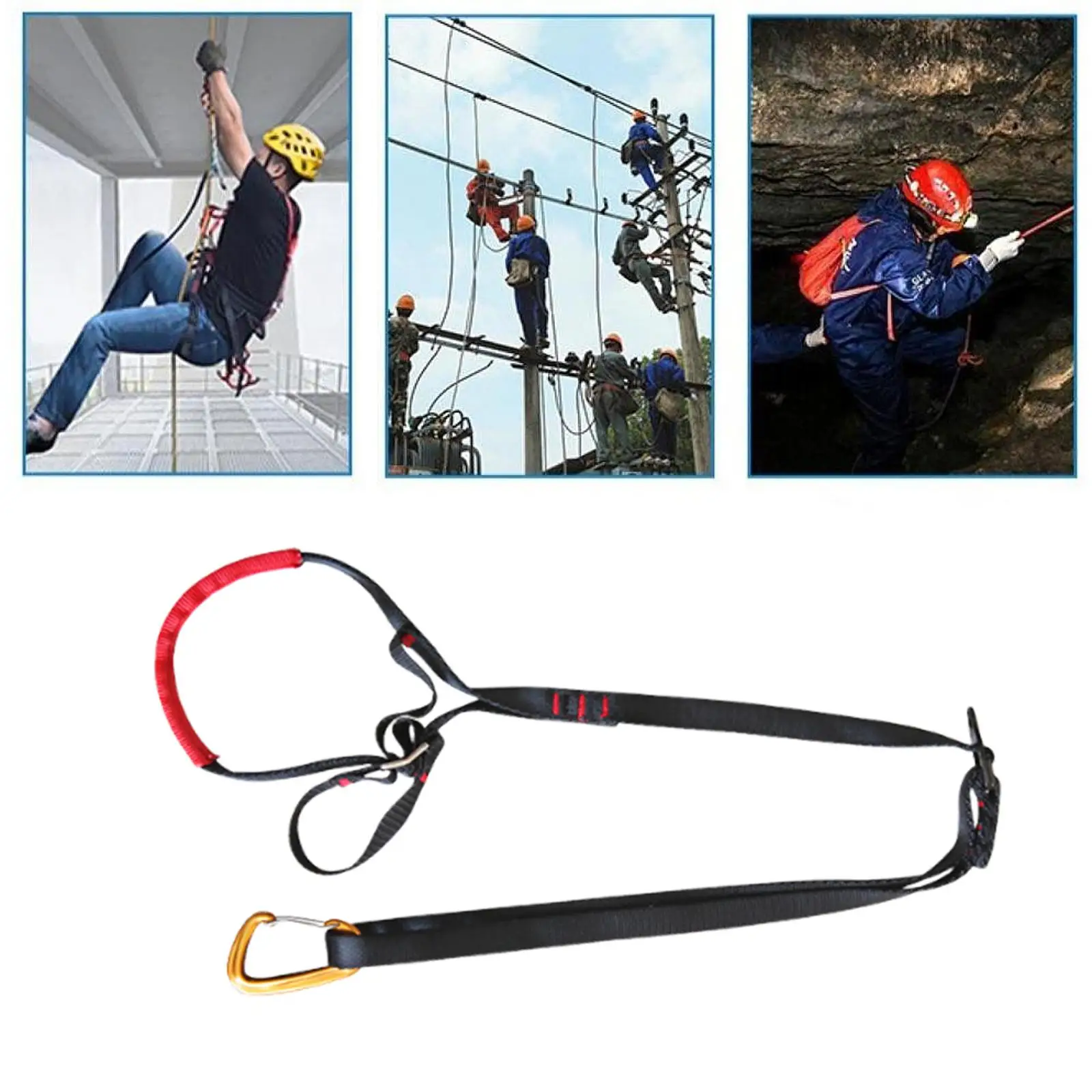 

Foot Loop Ascender Gear Adjustable Climbing Ascender for Rock Climbing Caving High Altitude Work Expedition Outdoor Sports