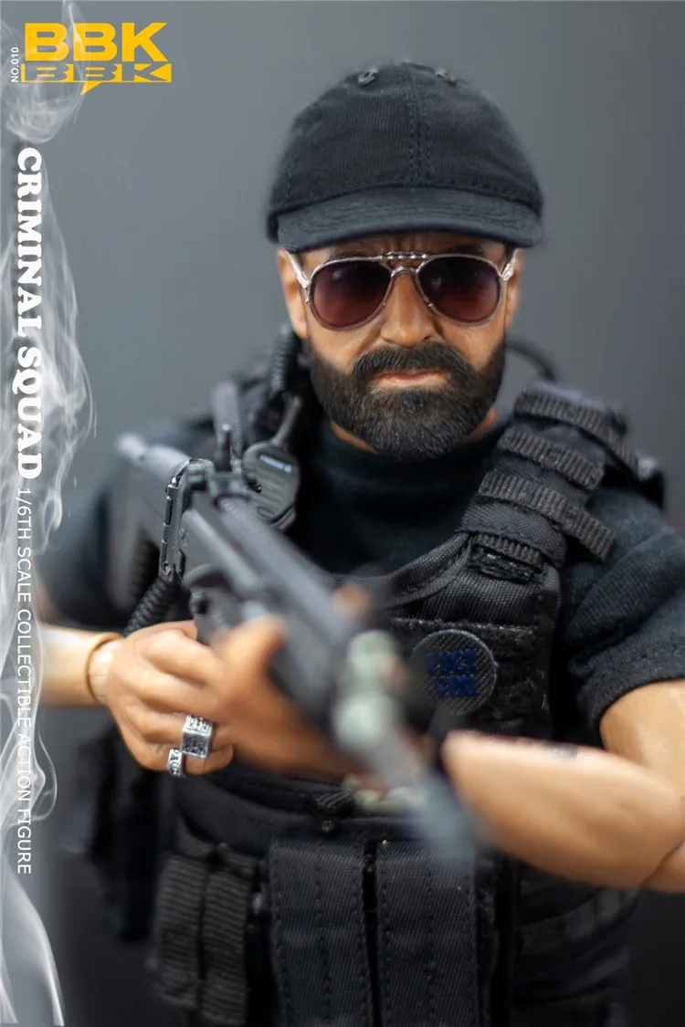 BBK BBK010 1/6 Male Soldier Tough Guy Nick Full Set 12'' Action Figure Model Accessories In Stock For Fans Collection