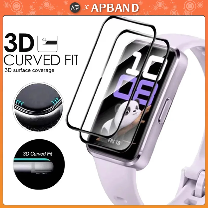 5 Películas de Vidro para Huawei Band 10/9/8
