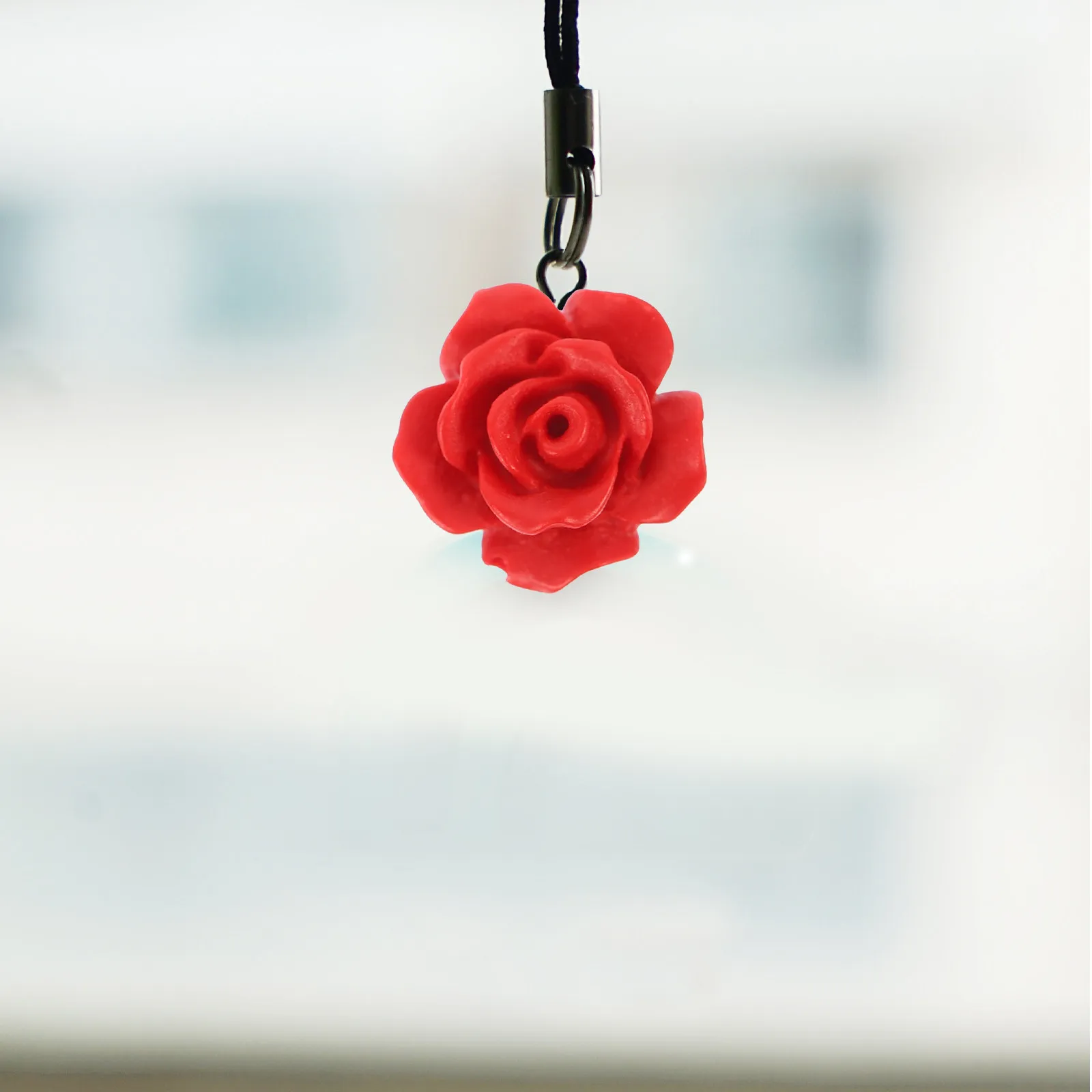 

50Pcs Rose Decor DIY Jewelry Making Beads Handmade Craft Accessories for Bracelet Necklace Earrings Rose Beads