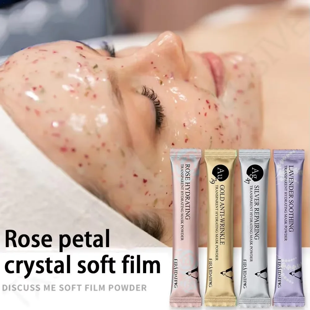 Moisturizing Salon DIY SPA Soft Hydro Jelly Face Mask Collagen Hyaluronic Acid Chamomile Powder Anti-Aging Nourishing Skin Care