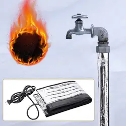 Waterpijp Heat Tape 110V Antivries Cover 38.5X6 Inch Aluminiumfolie Water Warmte Trace Deken Voor Metalen Pijp Bevriezing Bescherming