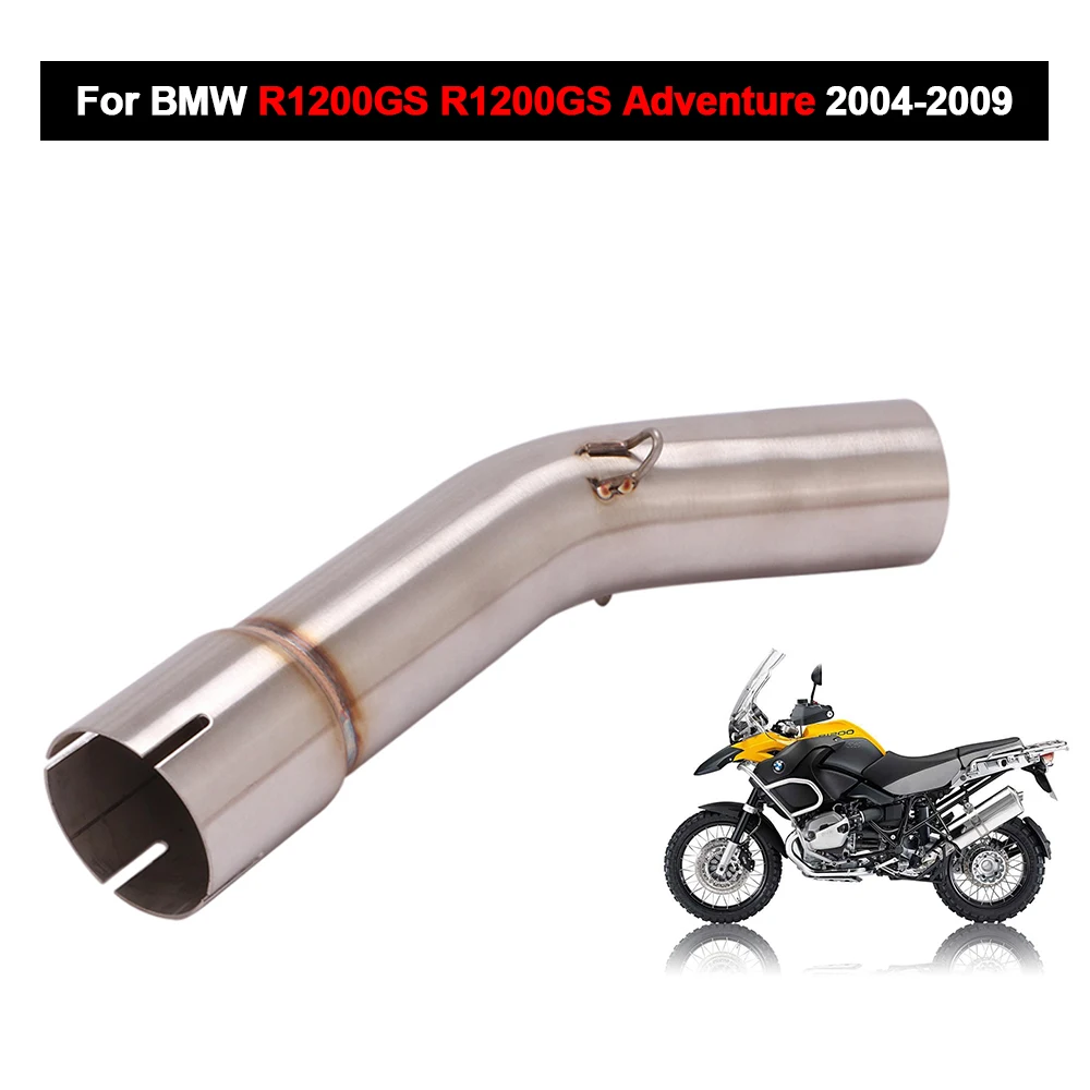 

For BMW R1200GS R1200GS Adventure 2004-2009 Motorcycle Exhaust Escape System 51mm Middle Link Pipe Muffler With DB Killer