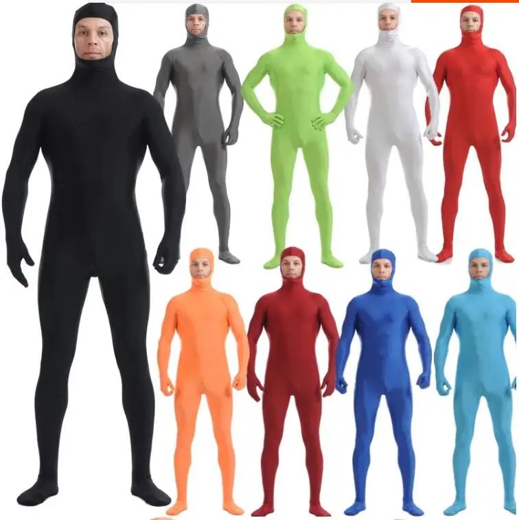 Halloween Costume COS Elastic Invisible Clothing Tight Bodysuit